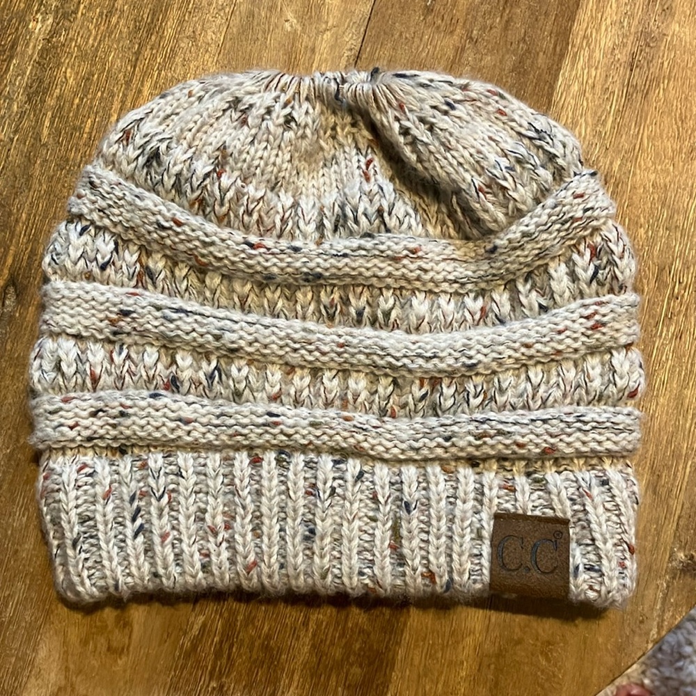 CC Ponytail Beanie